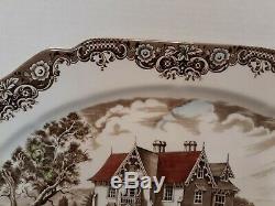 Johnson Bros. Heritage Hall Lg. Platter Victorian Gothic Country House 20
