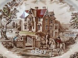 Johnson Bros. Heritage Hall Lg. Platter Victorian Gothic Country House 20