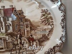 Johnson Bros. Heritage Hall Lg. Platter Victorian Gothic Country House 20