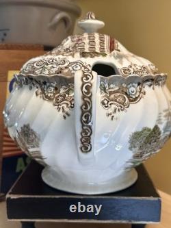 Johnson Bros Heritage House Ironstone Georgian Town Hse Soup Tureen