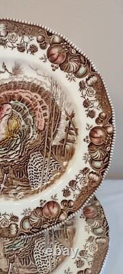 Johnson Bros. His Majesty 12 Dinner Plates 10.5