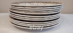 Johnson Bros. His Majesty 12 Dinner Plates 10.5