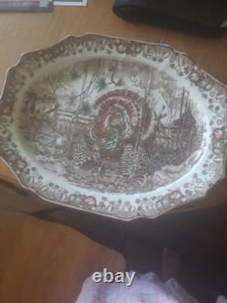 Johnson Bros His Majesty 20 Large Thanksgiving Turkey Platter