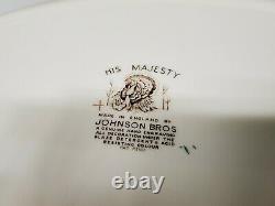 Johnson Bros His Majesty 20 Long Turkey Platter 15.75 Wide (sh) (b33)