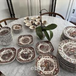 Johnson Bros. His Majesty 5 Pc Place Setting -SET OF 10