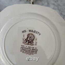 Johnson Bros. His Majesty 5 Pc Place Setting -SET OF 10