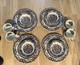 Johnson Bros His Majesty Complete Set Of 4 England Turkey Thanksgiving Dishware