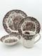 Johnson Bros His Majesty Dinners, Salads, Cereal Bowls, & Mugs, Set Of 16