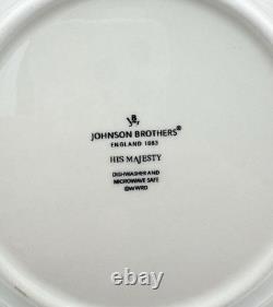 Johnson Bros His Majesty Dinners, Salads, Cereal Bowls, & Mugs, Set of 16