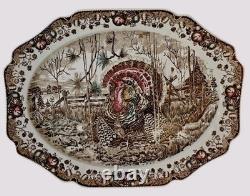 Johnson Bros His Majesty Large Serving Platter 20 Turkey England
