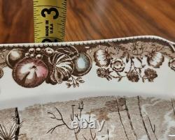 Johnson Bros His Majesty Large Serving Platter 20 Turkey England