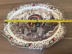 Johnson Bros His Majesty Thanksgiving Turkey Platter Made In England Large 20