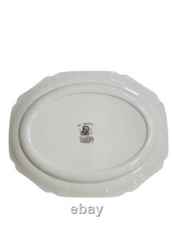 Johnson Bros His Majesty Thanksgiving Turkey Platter Massive 20x16 Color England