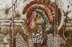 Johnson Bros His Majesty Turkey Platter 20 1/4 Thanksgiving Holiday