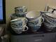 Johnson Bros Historic America Blue 13 Cups & 11 Saucers