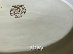 Johnson Bros Historic America Home For Thanksgiving 20 Oval Turkey Platter