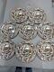 Johnson Bros Historic America Thanksgiving Frozen Up Plate Vint. 10.5 Lot Of 8