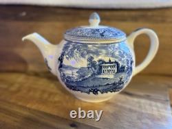 Johnson Bros Historic American Tea Pot