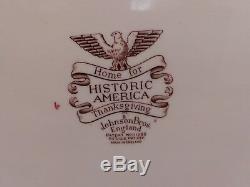 Johnson Bros. Home for Historic America Thanksgiving Turkey Platter 20