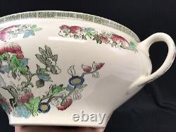 Johnson Bros Indian Tree China, Large Gravy / Serving Bowl Covered Soup Tureen