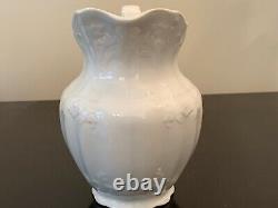 Johnson Bros Ironstone White Pitcher