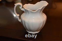 Johnson Bros Ironstone White Pitcher