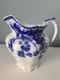 Johnson Bros Kenworth Flow Blue Pitcher Antique Victorian English 1890- 1910