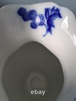 Johnson Bros Kenworth Flow Blue Pitcher Antique Victorian English 1890- 1910