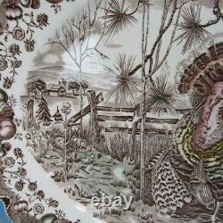 Johnson Bros Large His Majesty Turkey Platter 19¾ by 15½ inches