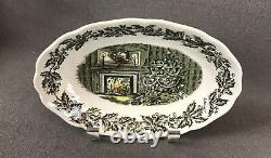 Johnson Bros Merry Christmas Gravyboat Gravy Boat Under Plate