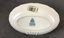 Johnson Bros Merry Christmas Gravyboat Gravy Boat Under Plate