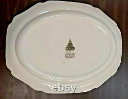 Johnson Bros. Merry Christmas Holiday Platter Tray 20x15.5