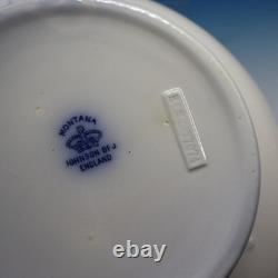Johnson Bros Montana Flow Blue Rare Round Soup Tureen 9½ inches