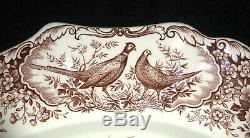 Johnson Bros Native American Wild Turkeys Windsor Ware 20 Platter