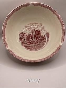 Johnson Bros Old Britain Blarney Castle in 1792Large 10Serving Bowl Rare Mint