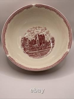 Johnson Bros Old Britain Blarney Castle in 1792Large 10Serving Bowl Rare Mint