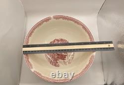 Johnson Bros Old Britain Blarney Castle in 1792Large 10Serving Bowl Rare Mint