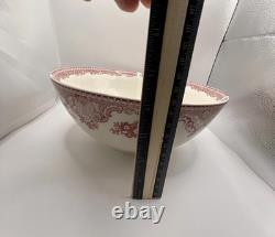 Johnson Bros Old Britain Blarney Castle in 1792Large 10Serving Bowl Rare Mint
