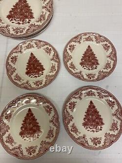 Johnson Bros Old Britain Castle Dinner Plates, Cups And Salad Plates. 11 Pieces