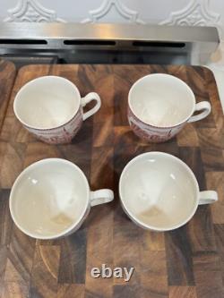 Johnson Bros Old Britain Castles 13 Pc Tea Set Teapot/Cream Sugar/Cups/Saucers