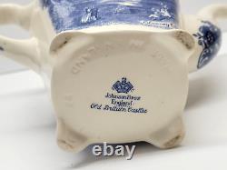 Johnson Bros Old Britain Castles Blarney Blue Coffee Pot