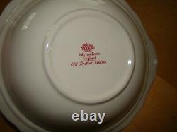 Johnson Bros Old Britain Castles Covered Round Serving Bowl Old Backstamp