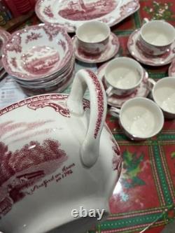 Johnson Bros. Old Britain Castles New fine china cups bowls plates