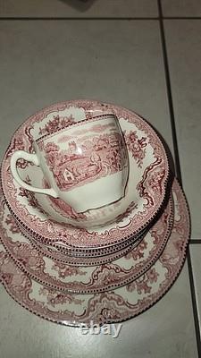 Johnson Bros Old Britain Castles Pink