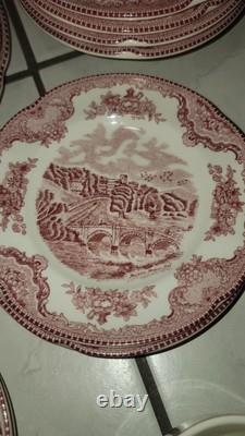 Johnson Bros Old Britain Castles Pink