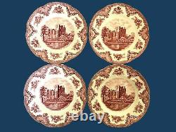 Johnson Bros. Old Britain Castles Pink Dinner Plates