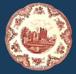 Johnson Bros. Old Britain Castles Pink Dinner Plates