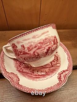 Johnson Bros Old Britain Castles Pink Dish Set