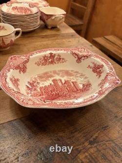 Johnson Bros Old Britain Castles Pink Dish Set