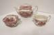 Johnson Bros Old Britain Castles Teapot Sugar & Creamer Beautiful Condition